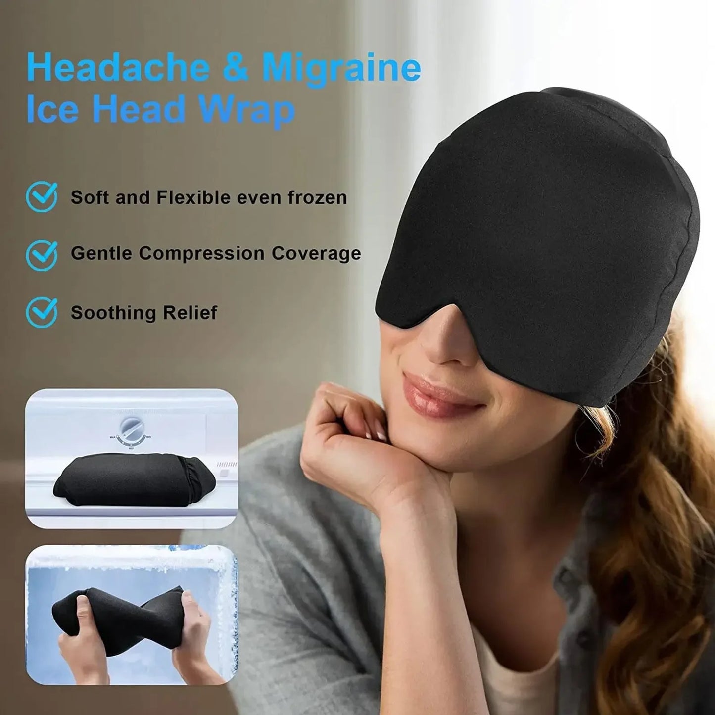 Ice Cap for Migraine Relief