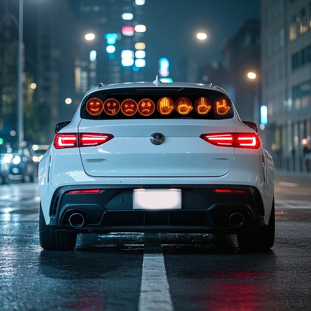 Car Finger Expression LED Light (Remote Controlled)