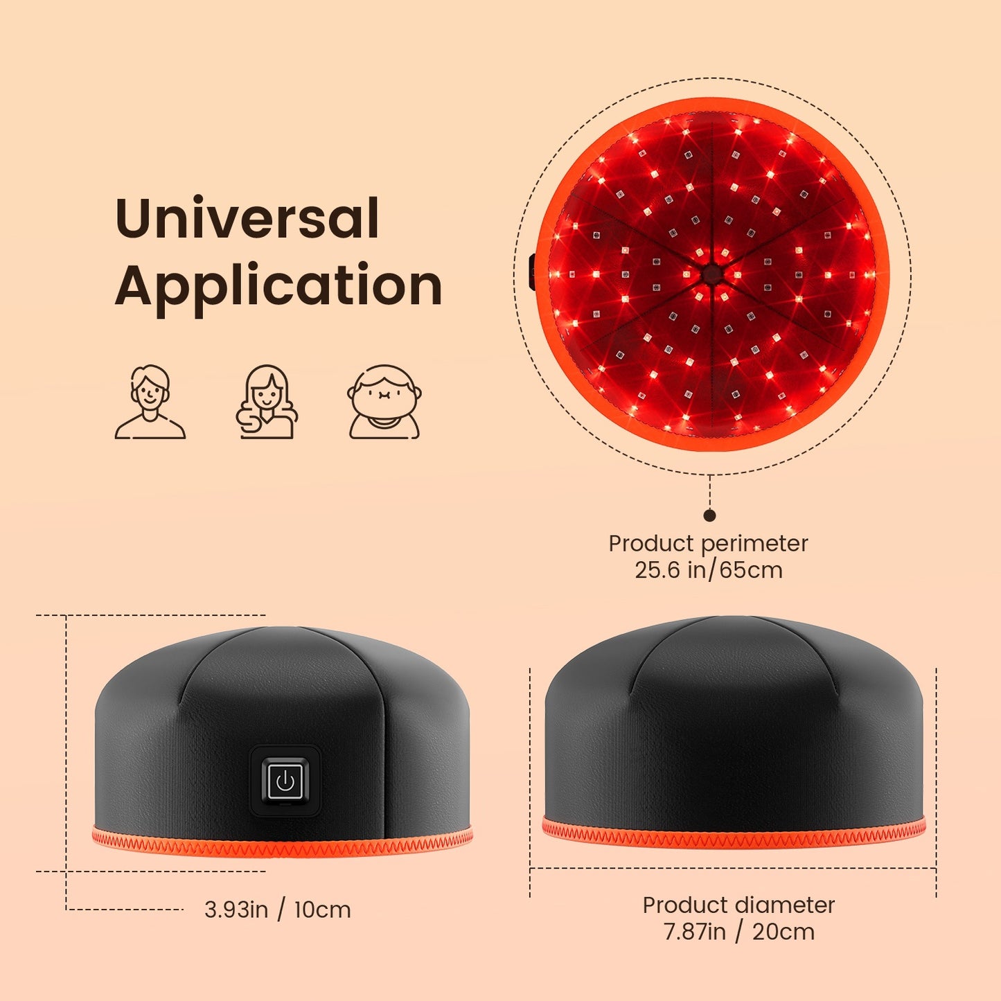 Red Light Hair Therapy Cap