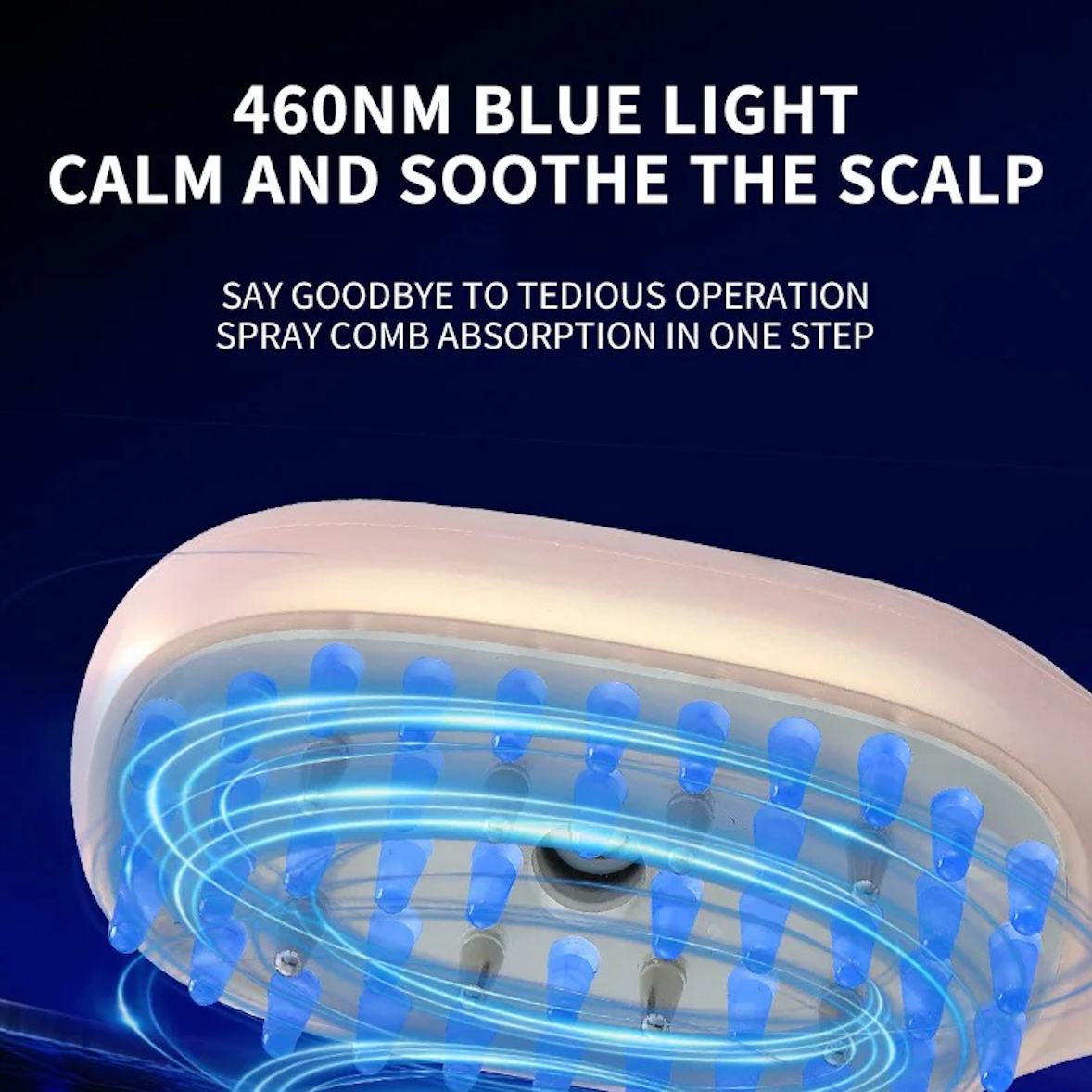 New Red Light Therapy EMS Electric Massage Spray Comb