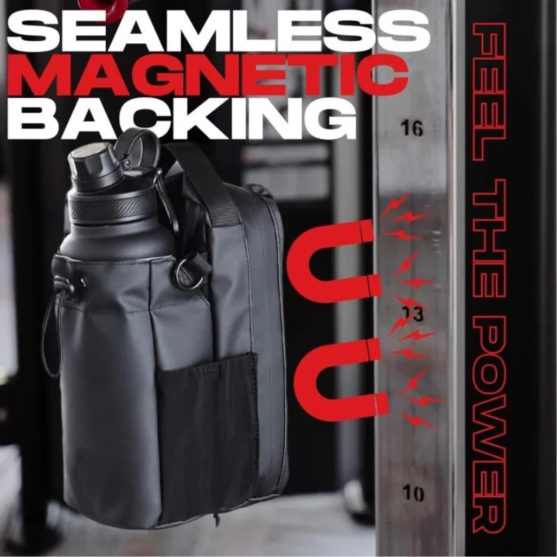 Magnetic Gym Bag – Large Capacity Carrier with Phone Pocket