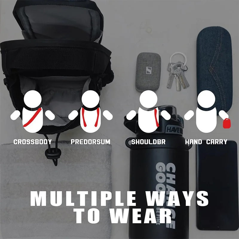 Magnetic Gym Bag – Large Capacity Carrier with Phone Pocket