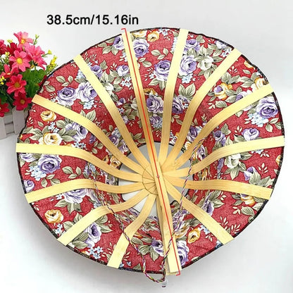 Women’s Folding Handmade bamboo fan hat