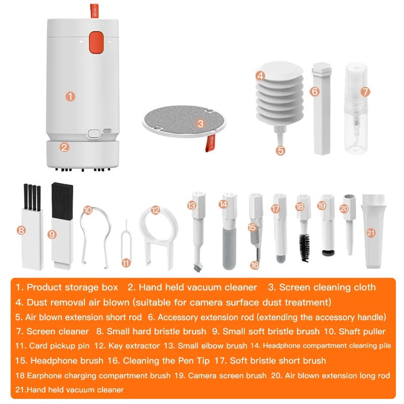 21-in-1 Multifunctional Cleaner Kit